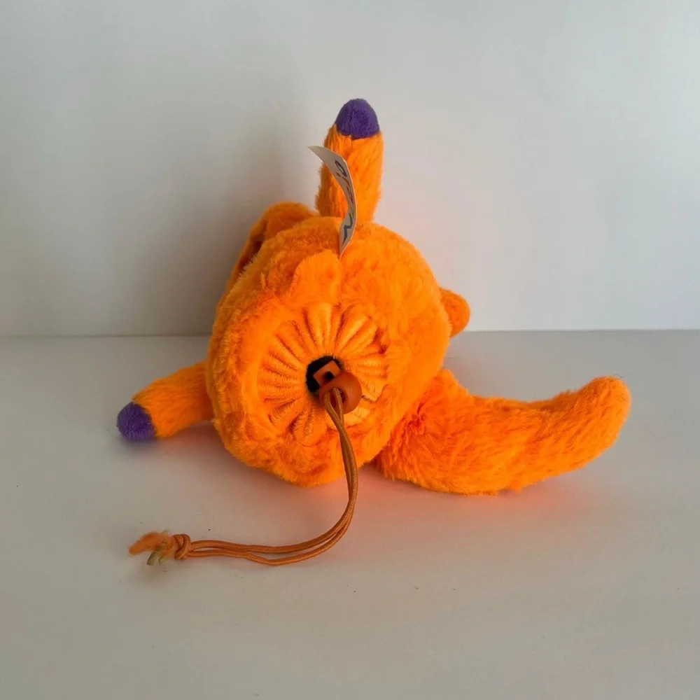 Reversible Pumpkin Bat Plush Halloween Stuffed Toy
